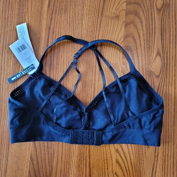 Design Lab black racer-back bra, size L - NEW - Picture 6 of 7